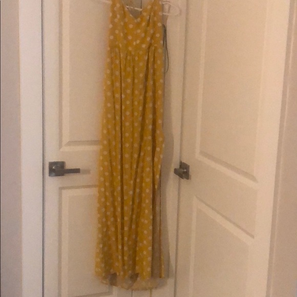 Forever 21 Dresses & Skirts - Yellow polkadot dress New Forever 21 Dresses & Skirts - Yellow polkadot dress New
